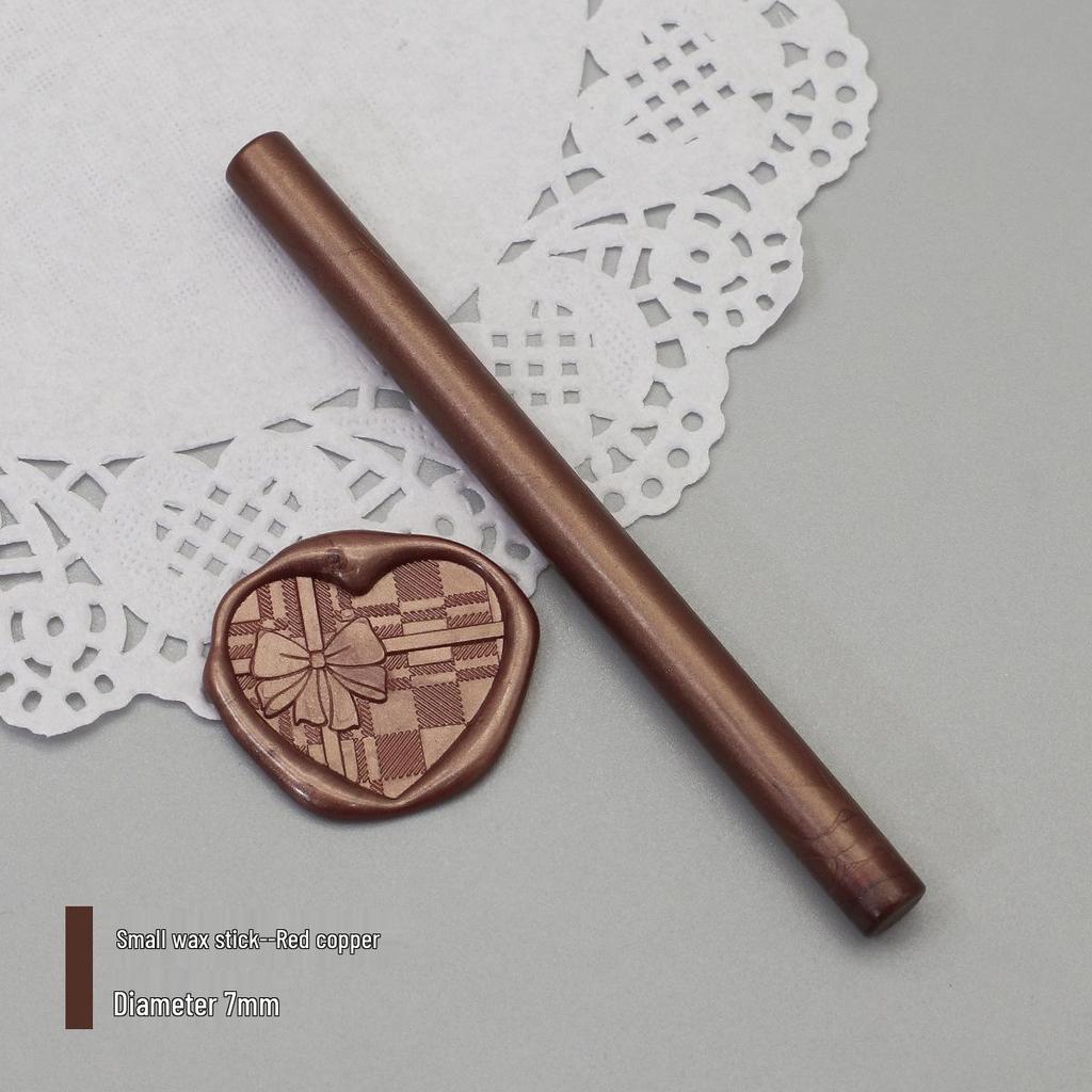 Bețișoare de Ceară de Sigiliu Mat Perlat, 125 Culori, 10x0.7cm, Compatibile cu Pistoale de Ceară, Culori Mixabile