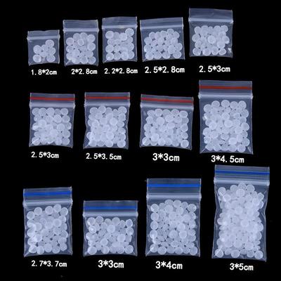 Extra Small Transparent Self-Sealing Plastic Bags for Pill and Stud Storage