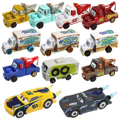 Lega Auto da Corsa Pixar 3 Arvy Miss Fritter McQueen Saetta McQueen Cricchetto Mr. Distruzione 1 : 55 Auto in Metallo pressofuso Giocattolo in Miniatura Ideale per Regalo di Compleanno per Bambini