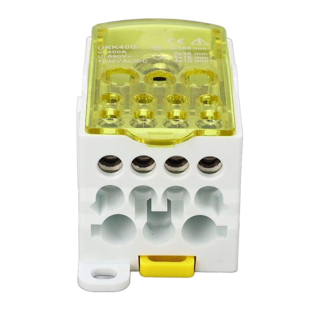 690V Terminal Block Junction Box 400A Red Blue Yellow Green Universal Power Distribution Power Distribution Box