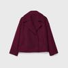 Autumn Women's Clothing European and American Style Ladies Fashionable Simple Versatile Double-breasted Short Coat
