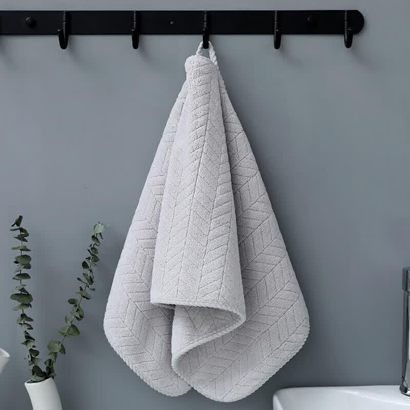 Coral Fleece Thick Quick-Dry Hand Towel