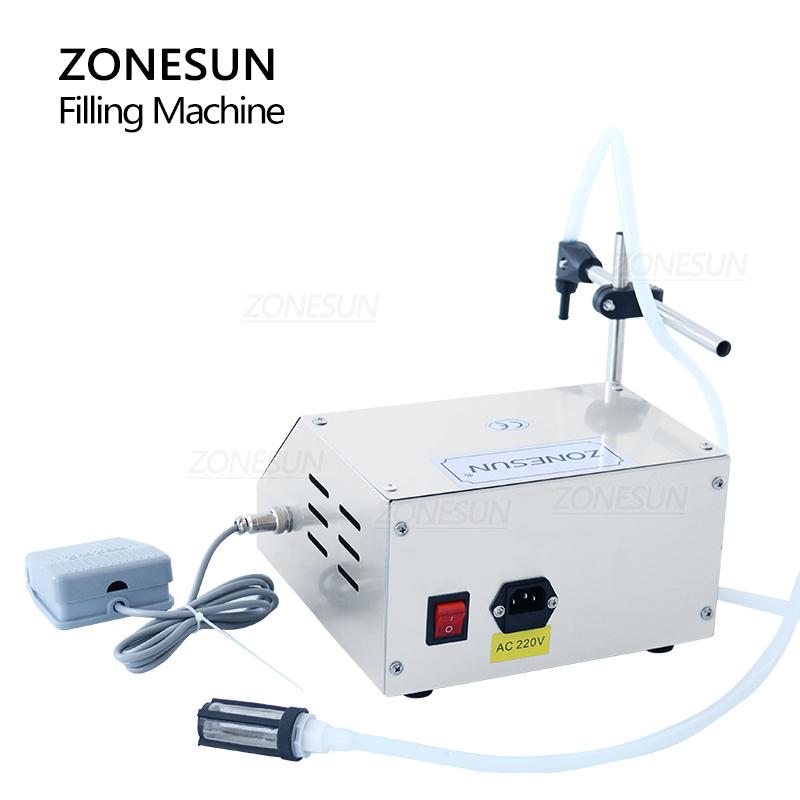 ZONESUN Macchina Riempitrice Digitale per Bottiglie GFK-160 per Profumi, Succhi, Vino, Gin