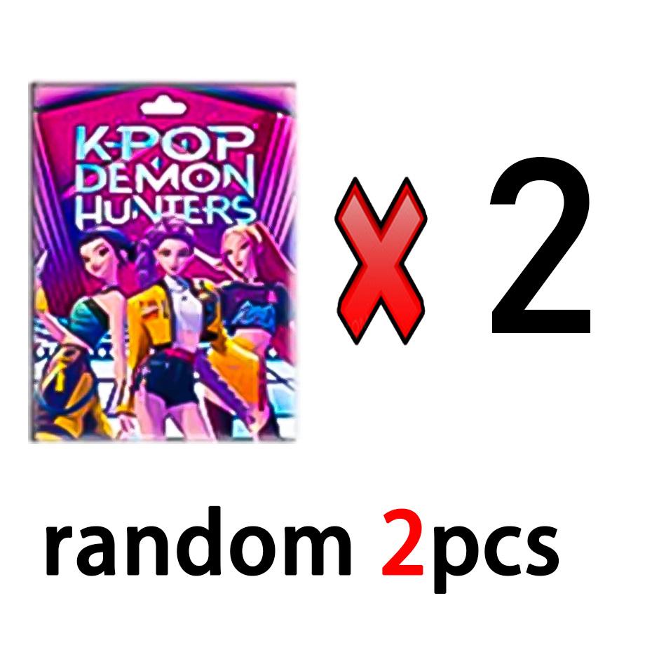 Kpop Demon Hunters Blind Box Figure Toy Set, Collectible, Derpy Tiger, Rumi, Mira, Zoey, Christmas Dolls for Fans, 1-24Pcs