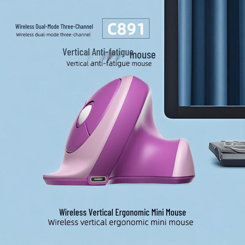 

OLOEY Ergonomic Vertical Wireless Rechargeable Mouse