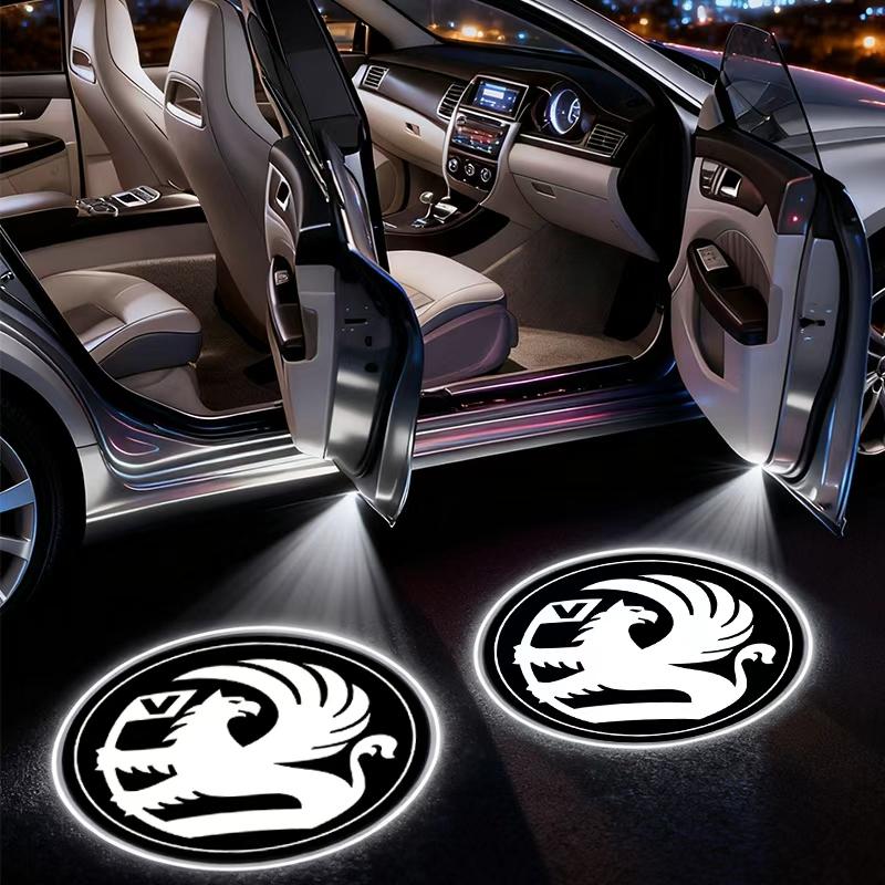 Car styling Auto Door LED Decoration Wireless Welcome Light Logo ProjectorFor Opel Insignia Astra Antara Meriva Zafira H G Corsa