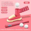 Tee Sphere Set For Kids Baseball T-Sphere Set With Balls Step On Pitching Machine Outdoor Sport Plaything Games For Young Boys Girls Toddler