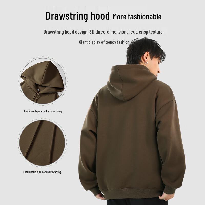 JEEP SPIRIT Men's 2025 Autumn Hooded Sweatshirt