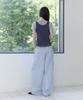 Haebeueoweil Tiny Check Banding Pants (Bl)