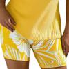 2Pcs/Set Women Swimsuit Sling Padded Tops Leaf Printing Swimming Trunks Set Quick-Dry Fabric Vacation Activities Beachwear