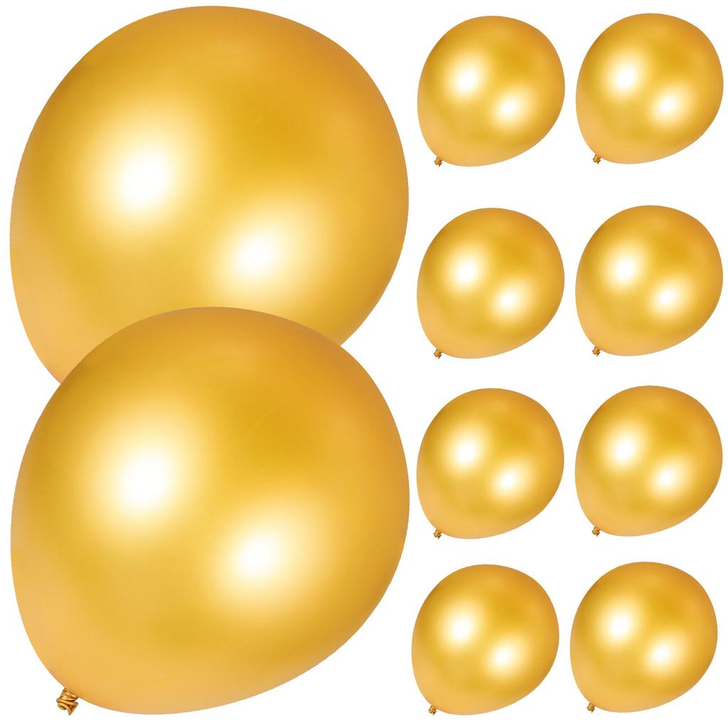 10Pcs Party Balloons Decoration Set Latex Balloons for Birthday Wedding Reception Anniversary Festive Ceiling Hanging Decor
