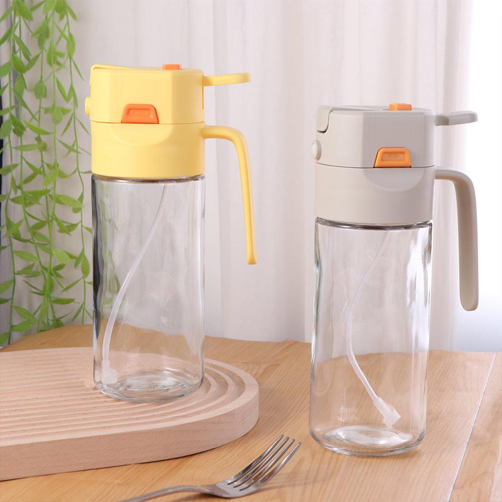 Unique Oil Dispenser Safety Oil Container Bottle Multifunctional Seasoning Bottle Cooking