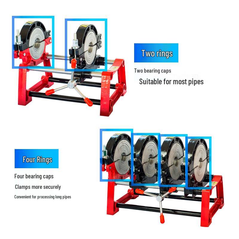 JZDASI Manual Butt Fusion Welder (90-250mm) CN plug (adapter included)