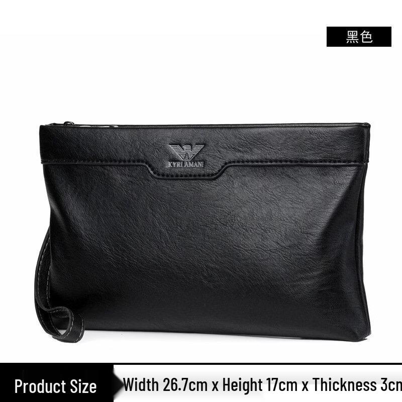 MDNG Men's Casual PU Leather Clutch Bag