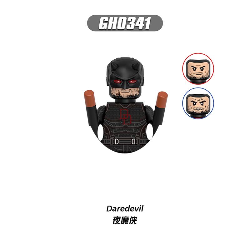 Thunderbolts Black Widow Building Blocks Daredevil  Bricks Taskmaster For Toys Gifts Children Mini Action Figures Party GIFTS