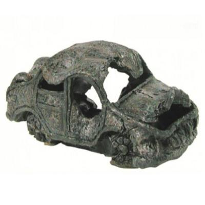 Resin Aquarium Ornament Old Car 16cm