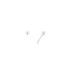 [925 Silver] Deux.Silver.163 / Haute Ball Earring (3Mm)