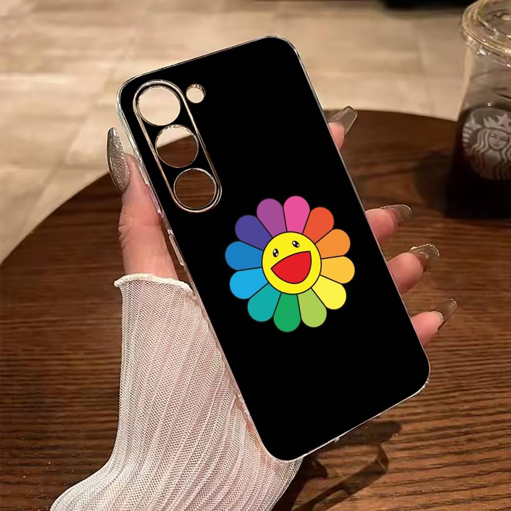 T-Takashis -M-Murakamis Clear Soft Silicone Phone Case for Samsung Galaxy A71, A70, A52, A51, A40, A30