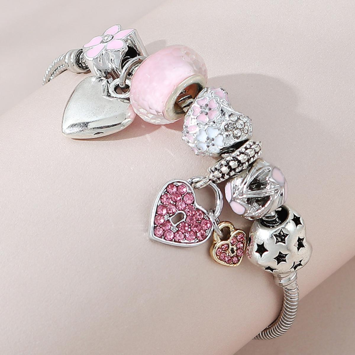 

1PC Women s Fashion Trendy Bow Heart Bracelet Jewelry Accessories Suitable for Date, Party, Festival Gifts-50401