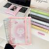 PVC Photo Storage Book A5 Card Organizer Holder Practical Loose Leaf Binder  for Idol Cards