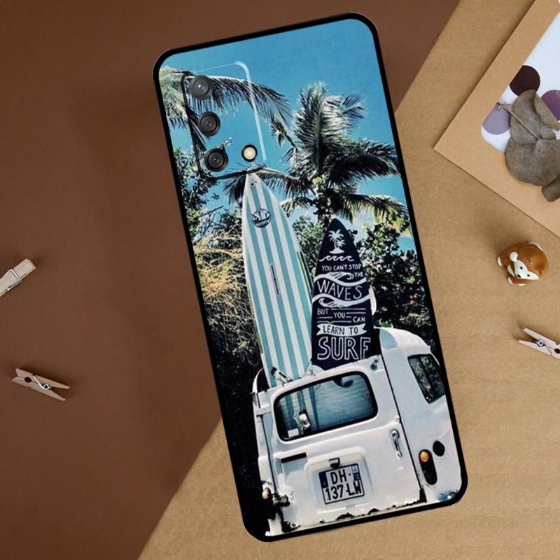 Surfing Wave For Oppo A40 A60 A80 A74 A94 A54 A18 A38 A58 A78 A98 A16 A76 A96 A15 A57S A17 A77 Phone Case