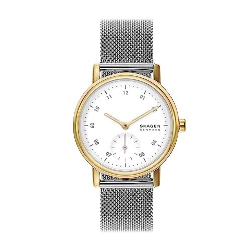 [KUPPEL LILLE Two hands, sub-seconds, stainless steel, mesh watch