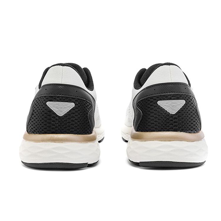 Mizuno RC-03 Lace-Up Fabric Non-Slip Wear-Resistant Breathable Low-Top Casual Running Shoes Men Sneakers White Black J1CR220052