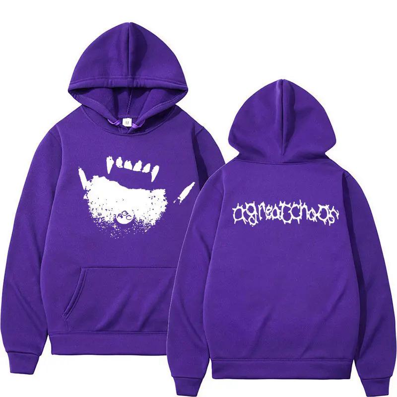 Ken Carson Agc tatsächlichen Hass TeenHoodie S фиолетовый