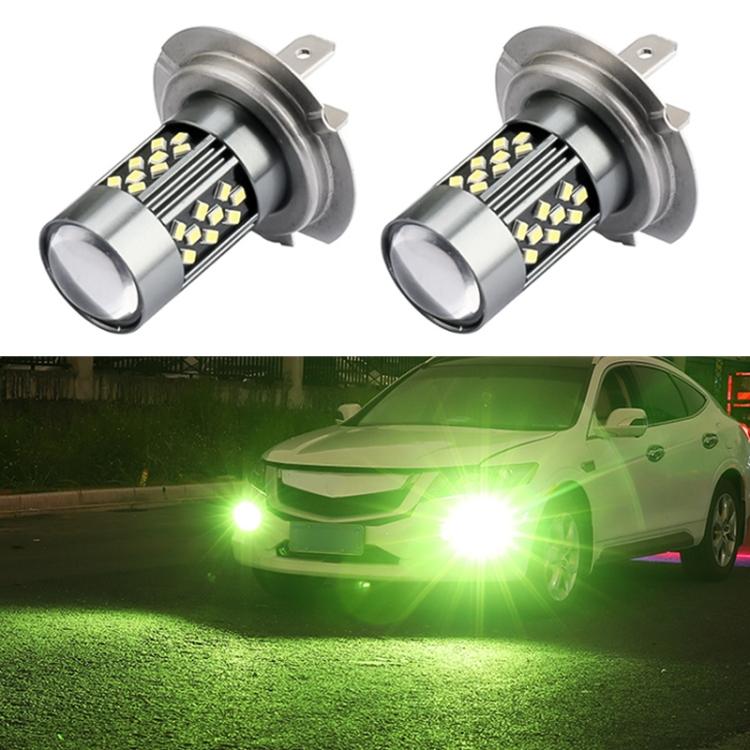 1 Pair H7 12V 7W Continuous Car LED Fog Light