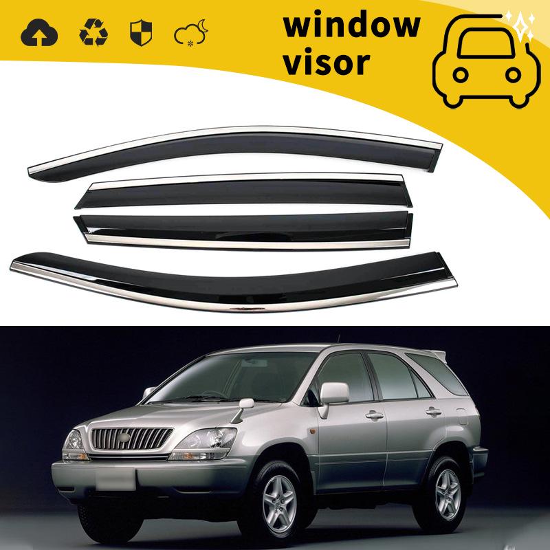 Toyota Harrier 2014-2022 Rain Deflector Door & Sun Visor Shield.