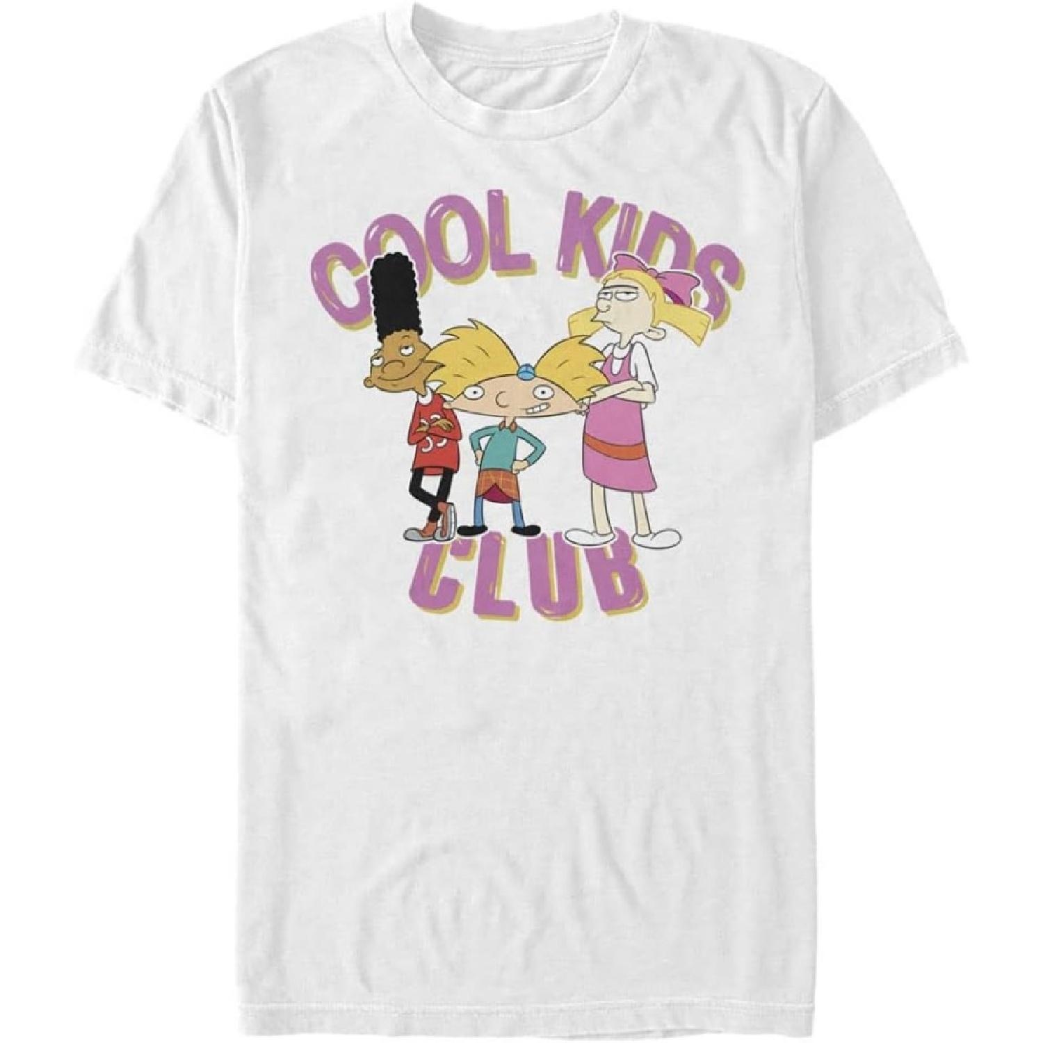 Nickelodeon Mens Ha Cool Kids ClubT-Shirt S