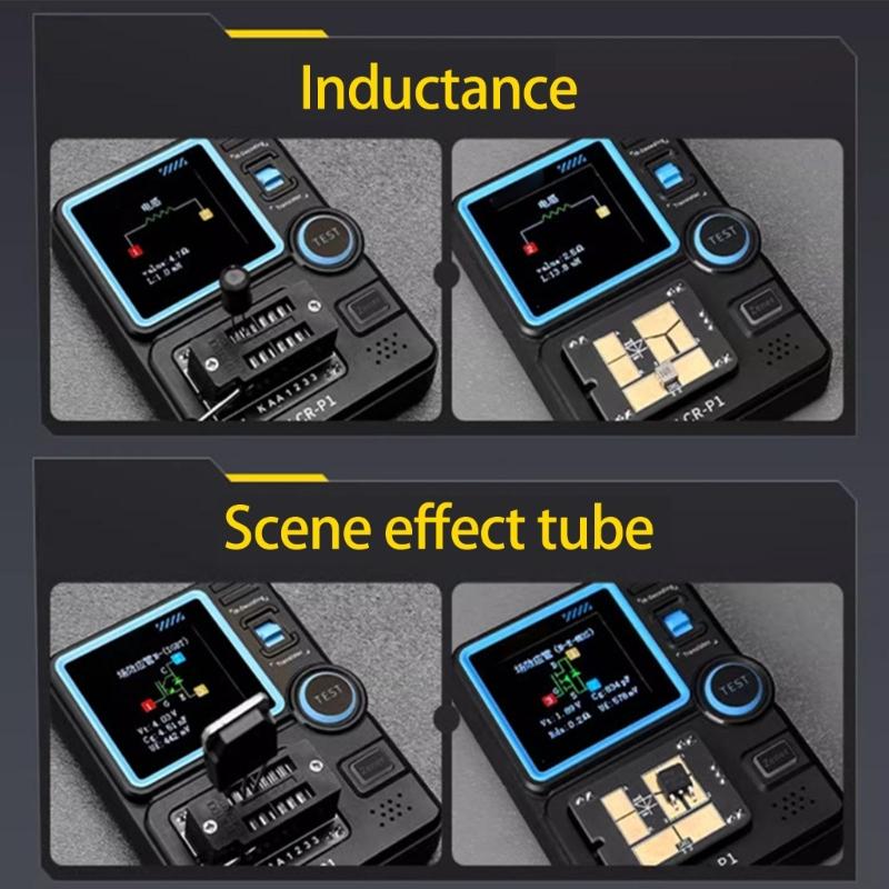 Compactly Digital Component Transistor Tester Analyzers For Accurate Resistance Capacitance Measurement Multifunction