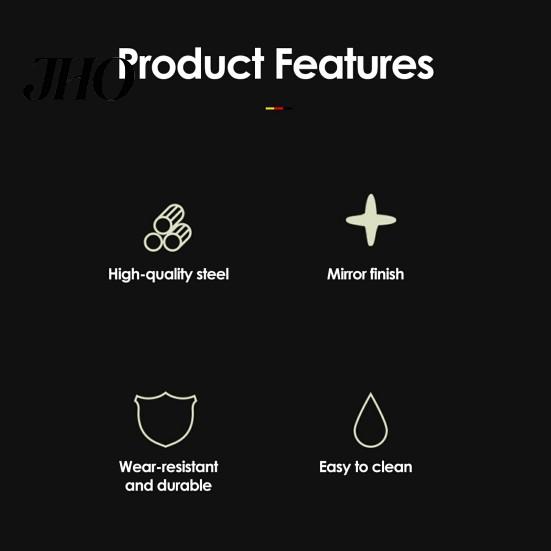 Food Grade 304 Stainless Steel Spoon Large Serving Thickened Deep Dinner Spoons for Rice Soup Mirror Polished Kitchen Utensil Home Restaurant Buffet