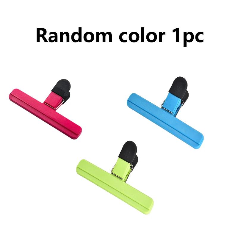 Tragbare Beutelclips, Küchenaufbewahrung, Lebensmittel-Snack-Versiegelung, Beutelclips, Versiegelungsklemme, Kunststoffwerkzeug, Küchenorganisationszubehör