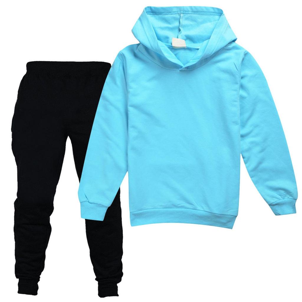 Kids' Hooded Sweatshirt & Pants Set - Spring/Autumn Collection A4007