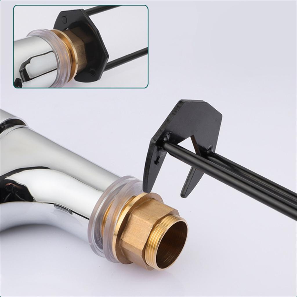 Sink Tools Bathroom Installation Tools Multi-functional Four- Hex Tool Faucet Hose Sleeve Tool
