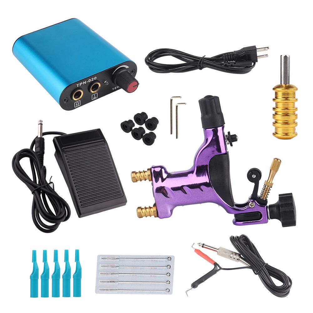 Mo Rui Dragonfly Professional Tattoo Machine Kit - Complete Tattoo Equipment Set