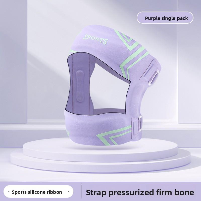 

1 шт. Пояс для защиты надколенника от растяжений, баскетбольный спортивный наколенник, рукав для мениска, беговой наколенник, амортизация, защитное снаряжение от давления 1PCS фиолетовый