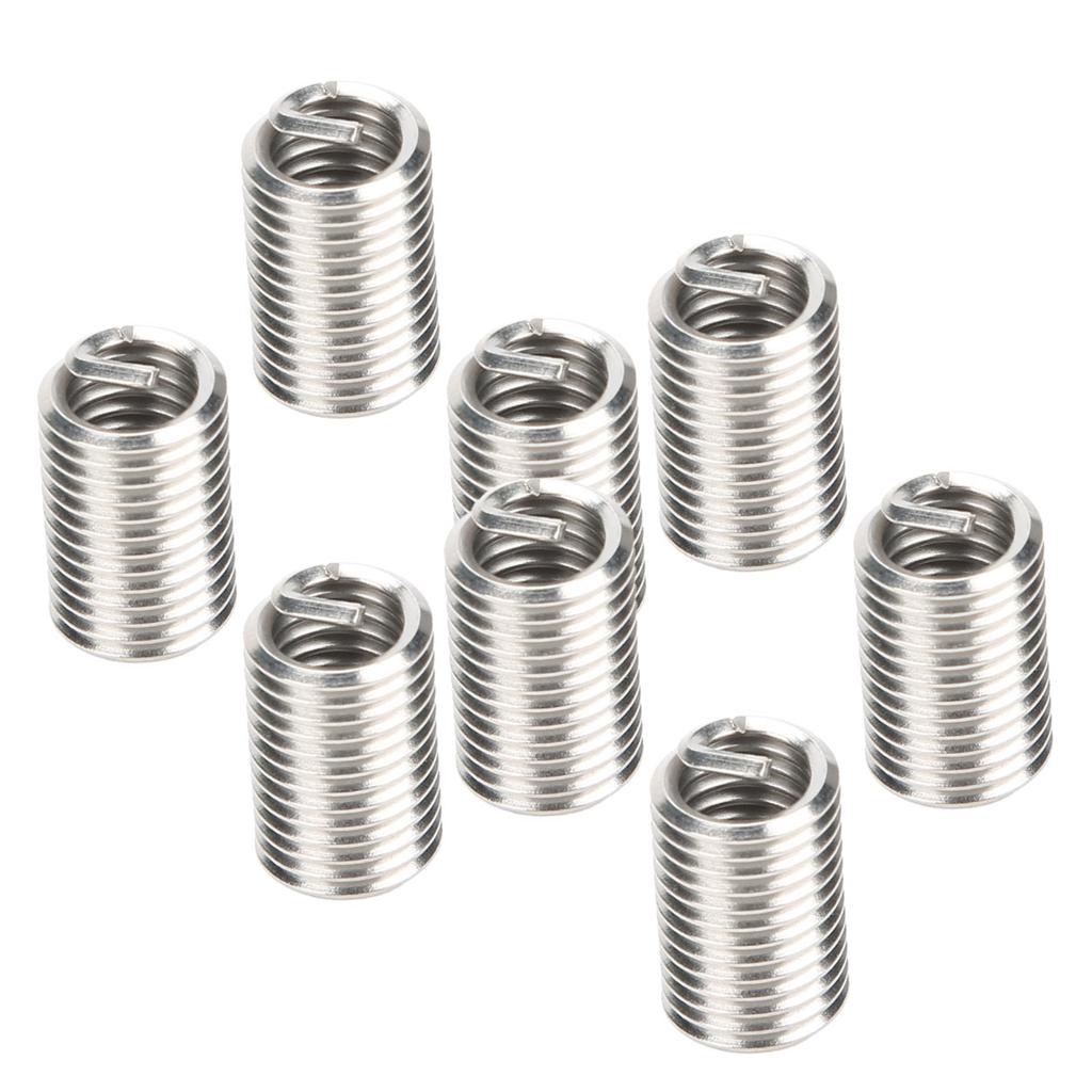 50Pcs Thread Inserts Wire Protection Sleeve Repair Tool Fastener US Standard 516in?18x3D