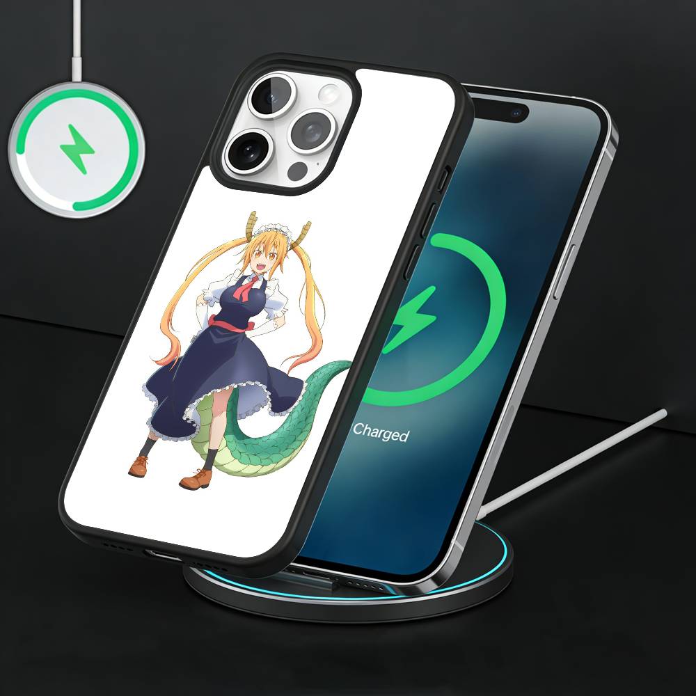 Miss K-Kobayashi D-Dragon Maid Phone Case For iPhone17,16,15,14,13 Plus,Pro Max Magnetic For Magsafe Wireless Charging iPhone15Plus