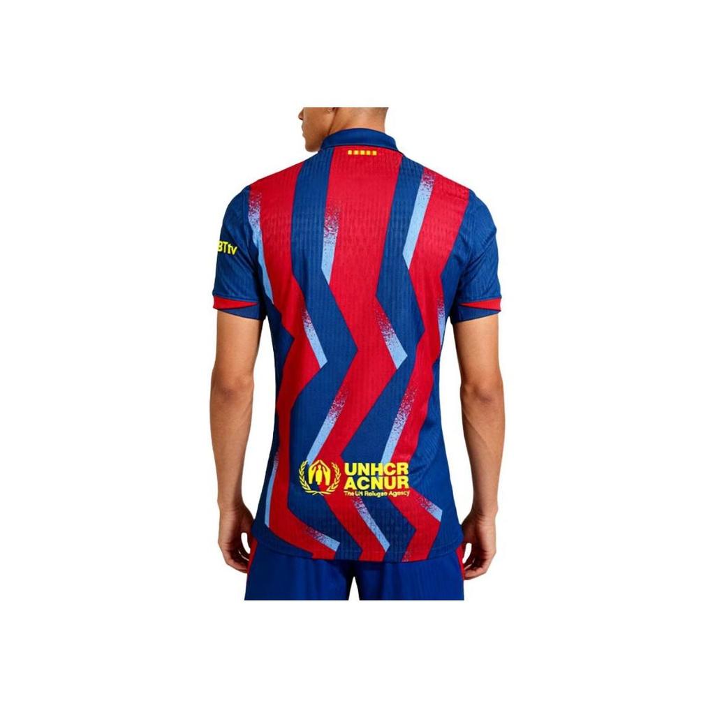 Nike Barcelona 25/26 El Classico Authentic Fourth Jersey Gym Blue Salsa Red Men FZ1311-432