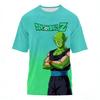 Summer Dragon Ball T Shirt Kids Tops Tee Anime Figures Son Goku Super Saiyan T-shirt Boys T-shirts Children Clothes Short Sleeve