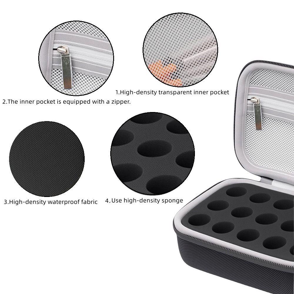15 Slot Insulin Storage Box Waterproof Essentials Oil Case .Insulin Organizer Diabetes Care