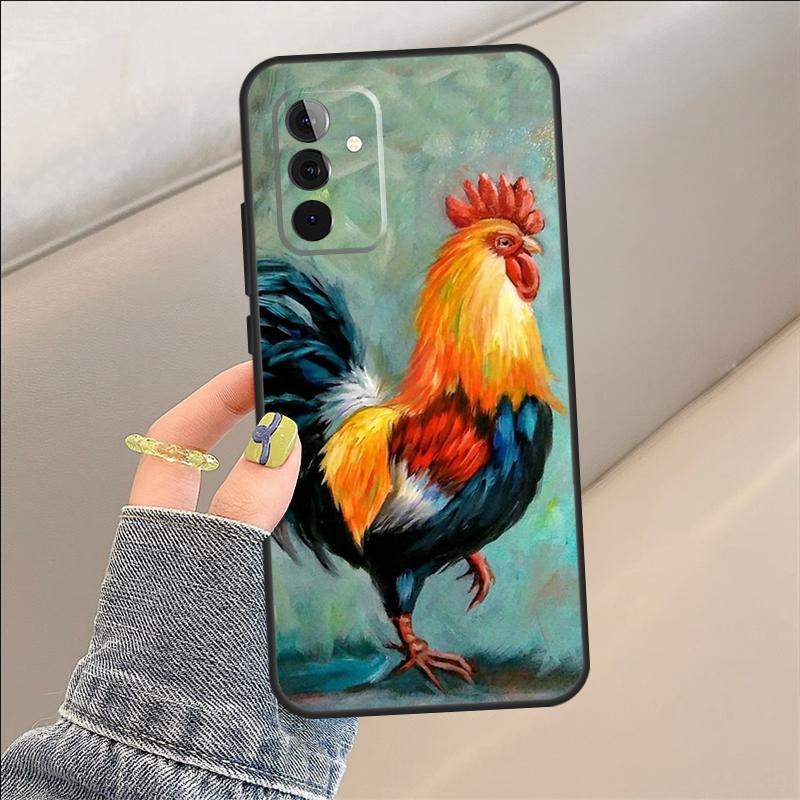 

Cock Rooster Chicken Funda For Samsung Galaxy A14 A34 A24 A13 A23 A33 A53 A73 A12 A22 A32 A52 A51 A71 A54 Case Samsung A32 4G