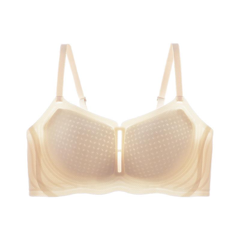 Thin and Comfortable Seamless Underwear for Women To Gather and Pull To Prevent Sagging, No Steel Ring To Close the Breasts, High Elastic Bra