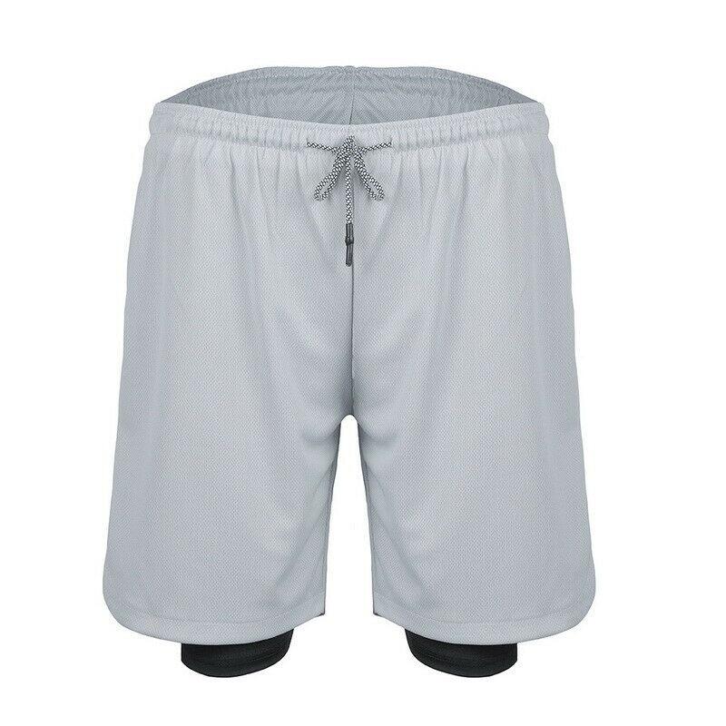 Men's Gym Fitness Bodybuilding Jogging Sport Shorts Casual Pants With Secure Pockets For Enhanced Convenience