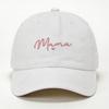 Adjustable Mama Heart Caps Washed Cotton Baseball Cap Fashion Sport Visors Cap  Gifts