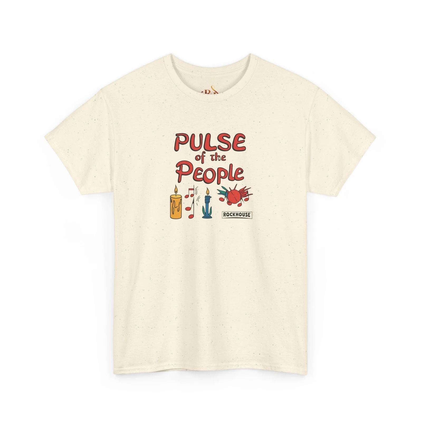 

Pulse of the People Activist Tee, Equality Gift Music Casual Shirt, Unisex Tee 4XL