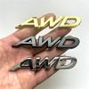 3D Metal AWD Letters Logo Car Trunk Emblem Fender Badge Decal Sticker  Accessories