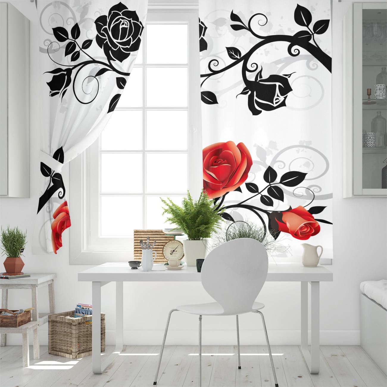 Красная и черная роза — фото 5